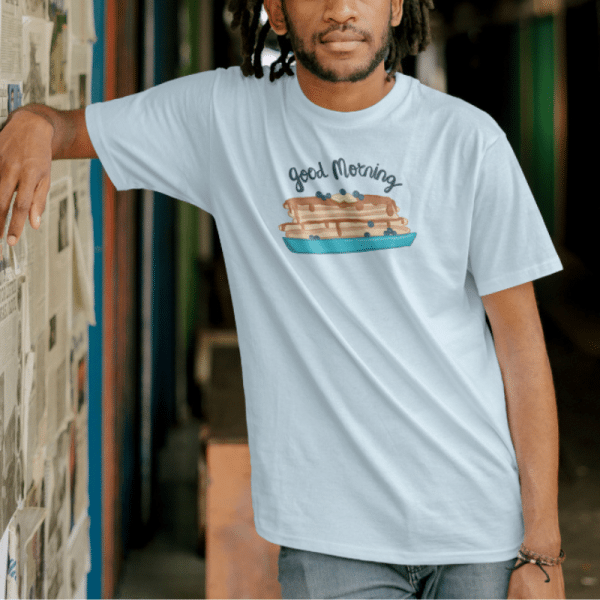 Good Morning Pancake T-Shirt - Image 2