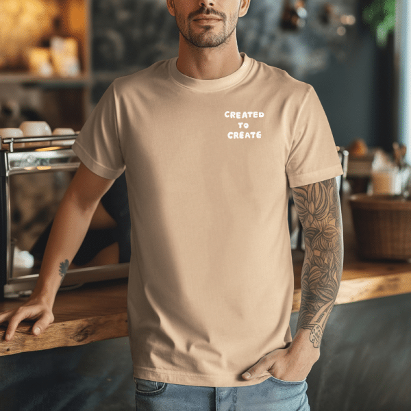 Created To Create T-Shirt - Image 2