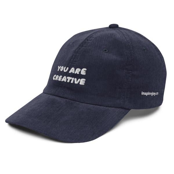 You Are Creative Vintage Corduroy Hat - Image 7